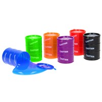 Plastic Barrel with Slime in assorted colours for  endless fun. Age 3+