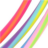 25", 27", 29" and 31" great quality candy stripe  hoops with no staples in 3 assorted colours!.  Pack of 48 in outer display box.