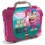 Shimmer & Shine Travel Set. High Quality Plastic  Case; includes 10 coloured pencils, 1 inked  washable non toxic pad, 5 wood and rubber stamps,  1 activity book and 64 puzzle stickers. Age 3+