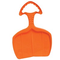 36 x 53cm Plastic seat slider with handle for use  on snow or sand.  Assorted colours.