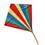Brookite Shadow Kite made from spinaker nylon with fibreglass struts. Single line with 1 handle. For use in a light-moderate breeze (Bf 2-4). Dimensions (H) 79cm x  (W) 76cm. Recommended Age 3+