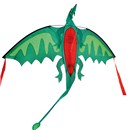 Brookite 3D Chinese Dragon Kite made from spinaker nylon with fibreglass struts. Single line with 1 handle. For use in a light-moderate breeze (Bf 2-4). Dimensions (H) 140cm x  (W) 158cm. Recommended Age 3+