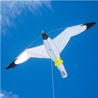 Brookite Seagull Kite is made from spinnaker nylon with fibreglass struts. Single line with 1 handle. For use in a light-moderate breeze (Bf 2-4). Dimensions (H) 50cm x  (W) 105cm. Recommended Age 3+