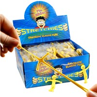 5cm mini Mr Stretchy smiles even when he's being  pulled every which way.  Individually bagged in  display box of 144.  Age 3+.
