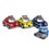 10cm diecast metal pull back and go car with  moving eyes and tongue, and opening doors.  6  assorted.  12 per DBX.  Age 3+