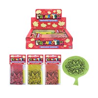 An embarrassment for others - great fun for you!  Individually bagged whoopee cushions in display  box of 24.  Assorted colours.