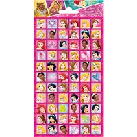 10cm x 20cm Sheet of square Stickers beautifully illustrated Disney Princesses including Snow White, Cinderella and Ariel. Great for applying to school books, craft projects and much much more. Age 3+