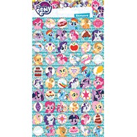 10cm x 20cm Sheet of Stickers with characters from My Little Pony including Rainbow Dash, Applejack and Twighlight Sparkle. Great for pplying to school books, craft projects and much much more. Age 3+