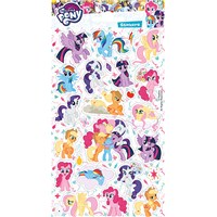 10cm x 20cm Sheet of Stickers with characters from My Little Pony including Rainbow Dash, Applejack and Twighlight Sparkle. Great for applying to school books, craft projects and much much more. Age 3+