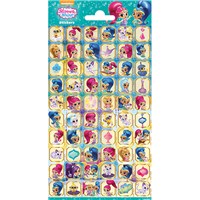 10cm x 20cm Sheet of Stickers with characters from Shimmer and Shine including Shimmer, Shine, Leah and Tala. Great for applying to school books, craft projects and much much more. Age 3+