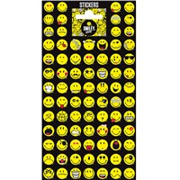 10cm x 20cm Sheet of Stickers with can assortment of smiley faces. Great for applying to school books, craft projects and much much more. Age 3+