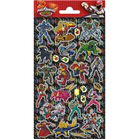 10cm x 20cm Sheet of Stickers with characters from Power Rangers. Great for applying to school books, craft projects and much much more. Age 3+