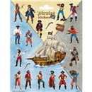 15cm x 20cm Sheet of shaped Stickers with a pirate theme. Great for applying to school books, craft projects and much much more. Age 3+