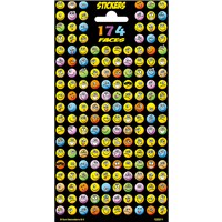 10cm x 20cm Sheet of Square emoji style stickers. Great for school books, craft projects and much much more. Age 3+