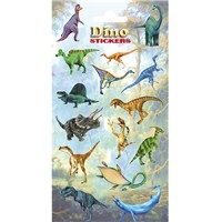 10cm x 20cm Sheet of dinousaur shaped Stickers. Great for applying to school books, craft projects and much much more. Age 3+
