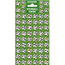 Football Faces twinkle stickers