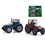 1:32 Scale farm tractor with detailed features and  free wheel action.  Diecast metal and plastic  parts.  Length 14cm.  3 Assorted.  Age 3+.
