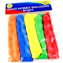 Pack of 5 36" nobble balloons.