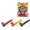 bag contains 144 pieces in 3 assorted colours for  noisy party fun!