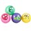 9cm scented balls with smiley fruit faces.  6  assorted in display box of 12.  Age 3+.