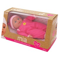 25cm (10") soft bodied doll with vinyl limbs - 2  assorted.  Age 12m+.