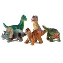 Soft, squeezy dinosaurs with baby features.  Approx 10cm long.  Contains 6 pcs.  Age 18m+.