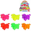 Light Up Puffer Bear in Neon Colours. 6 assorted.  Height 6cm. Age 3+